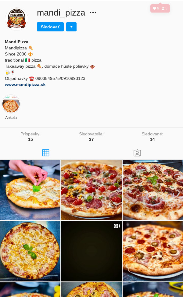 instgram foto @mandi_pizza