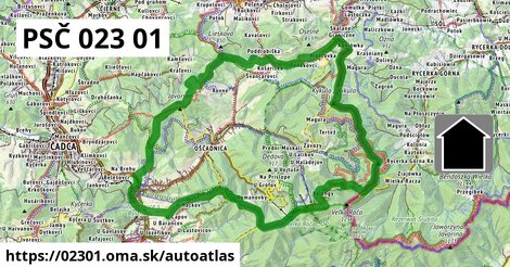 ikona Mapa autoatlas v 02301