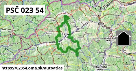 ikona Mapa autoatlas v 02354