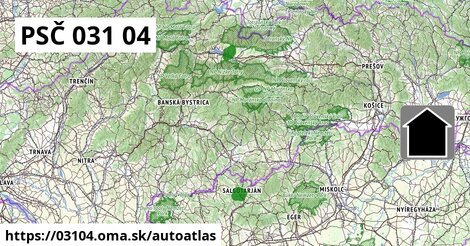 ikona Mapa autoatlas v 03104