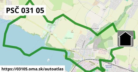 ikona Mapa autoatlas v 03105