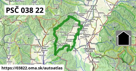 ikona Mapa autoatlas v 03822