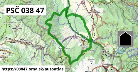 ikona Mapa autoatlas v 03847