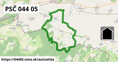 ikona Mapa autoatlas v 04405