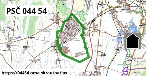 ikona Mapa autoatlas v 04454