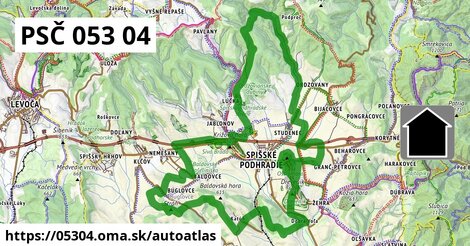 ikona Mapa autoatlas v 05304