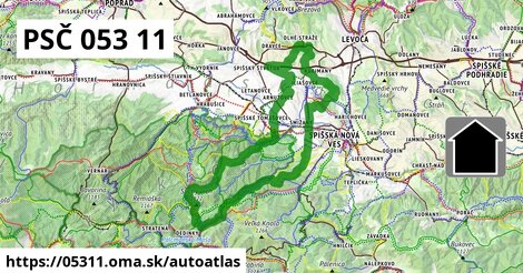 ikona Mapa autoatlas v 05311