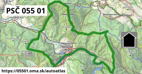 ikona Mapa autoatlas v 05501