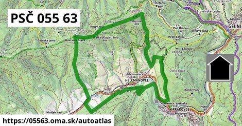 ikona Mapa autoatlas v 05563