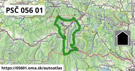 ikona Mapa autoatlas v 05601