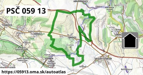 ikona Mapa autoatlas v 05913