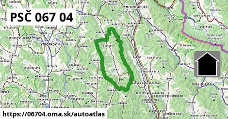 ikona Mapa autoatlas v 06704