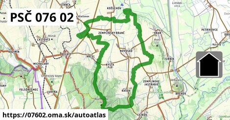 ikona Mapa autoatlas v 07602