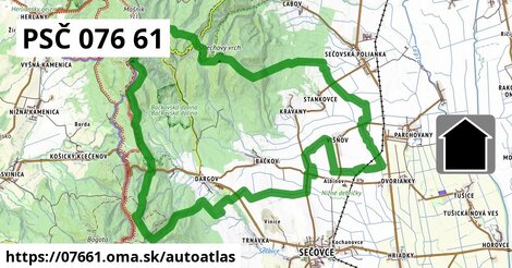 ikona Mapa autoatlas v 07661