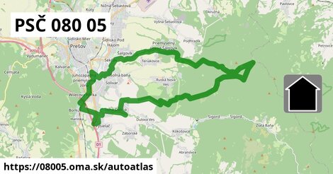 ikona Mapa autoatlas v 08005