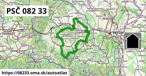 ikona Mapa autoatlas v 08233