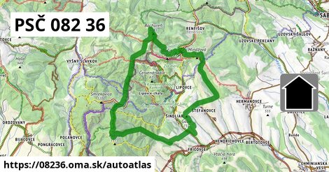 ikona Mapa autoatlas v 08236