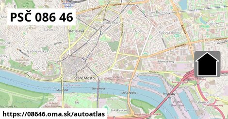 ikona Mapa autoatlas v 08646