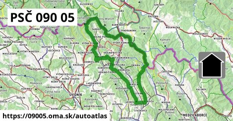 ikona Mapa autoatlas v 09005