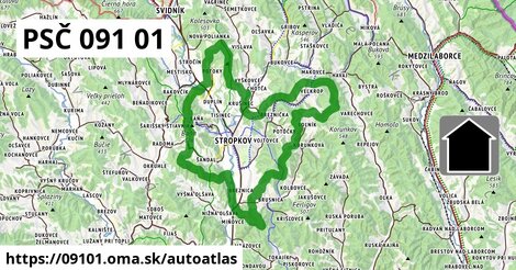 ikona Mapa autoatlas v 09101