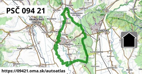 ikona Mapa autoatlas v 09421