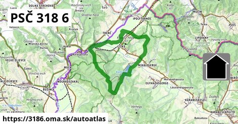 ikona Mapa autoatlas v 3186