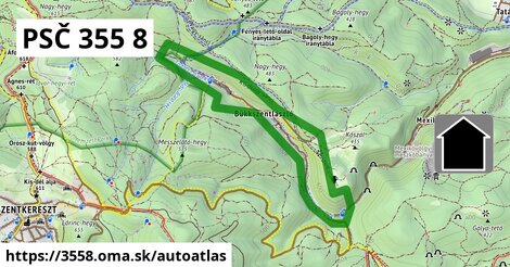 ikona Mapa autoatlas v 3558