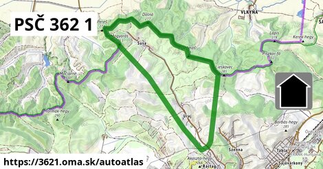 ikona Mapa autoatlas v 3621