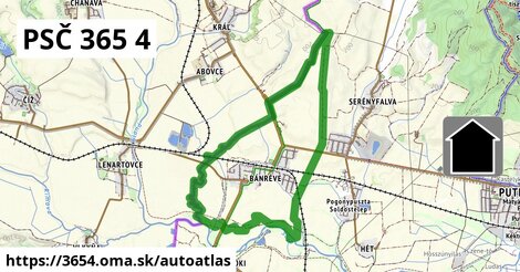 ikona Mapa autoatlas v 3654