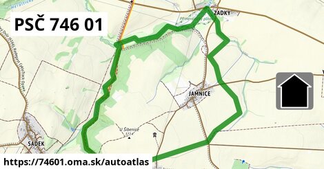 ikona Mapa autoatlas v 74601