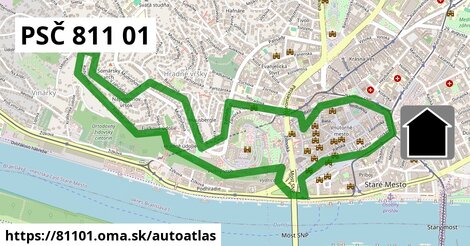 ikona Mapa autoatlas v 81101