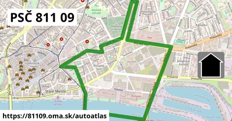 ikona Mapa autoatlas v 81109