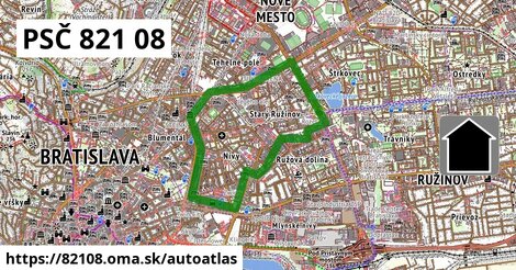 ikona Mapa autoatlas v 82108