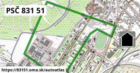 ikona Mapa autoatlas v 83151