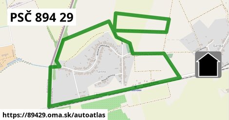 ikona Mapa autoatlas v 89429