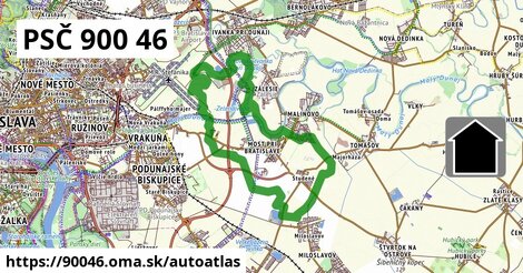 ikona Mapa autoatlas v 90046