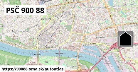 ikona Mapa autoatlas v 90088