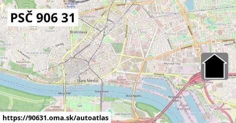 ikona Mapa autoatlas v 90631