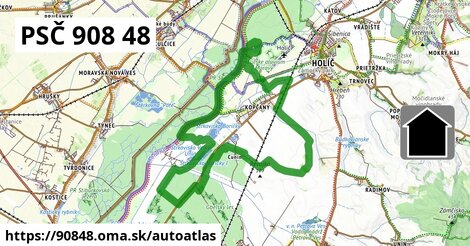 ikona Mapa autoatlas v 90848