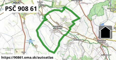 ikona Mapa autoatlas v 90861