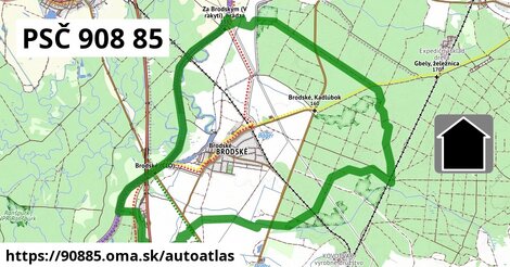 ikona Mapa autoatlas v 90885