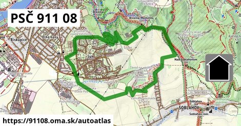 ikona Mapa autoatlas v 91108