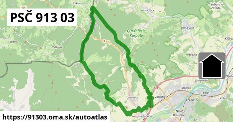 ikona Mapa autoatlas v 91303