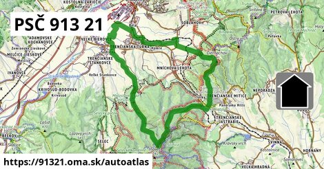 ikona Mapa autoatlas v 91321