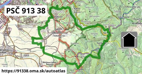 ikona Mapa autoatlas v 91338