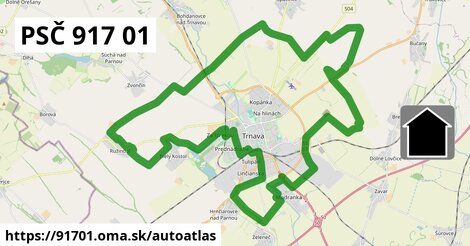 ikona Mapa autoatlas v 91701