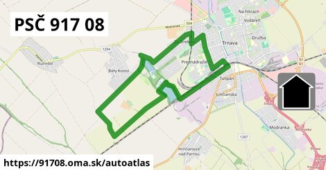 ikona Mapa autoatlas v 91708