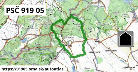 ikona Mapa autoatlas v 91905