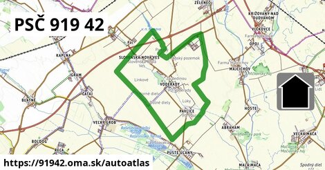 ikona Mapa autoatlas v 91942