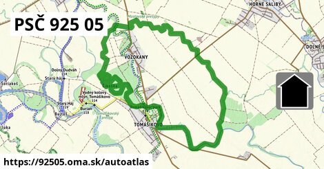 ikona Mapa autoatlas v 92505